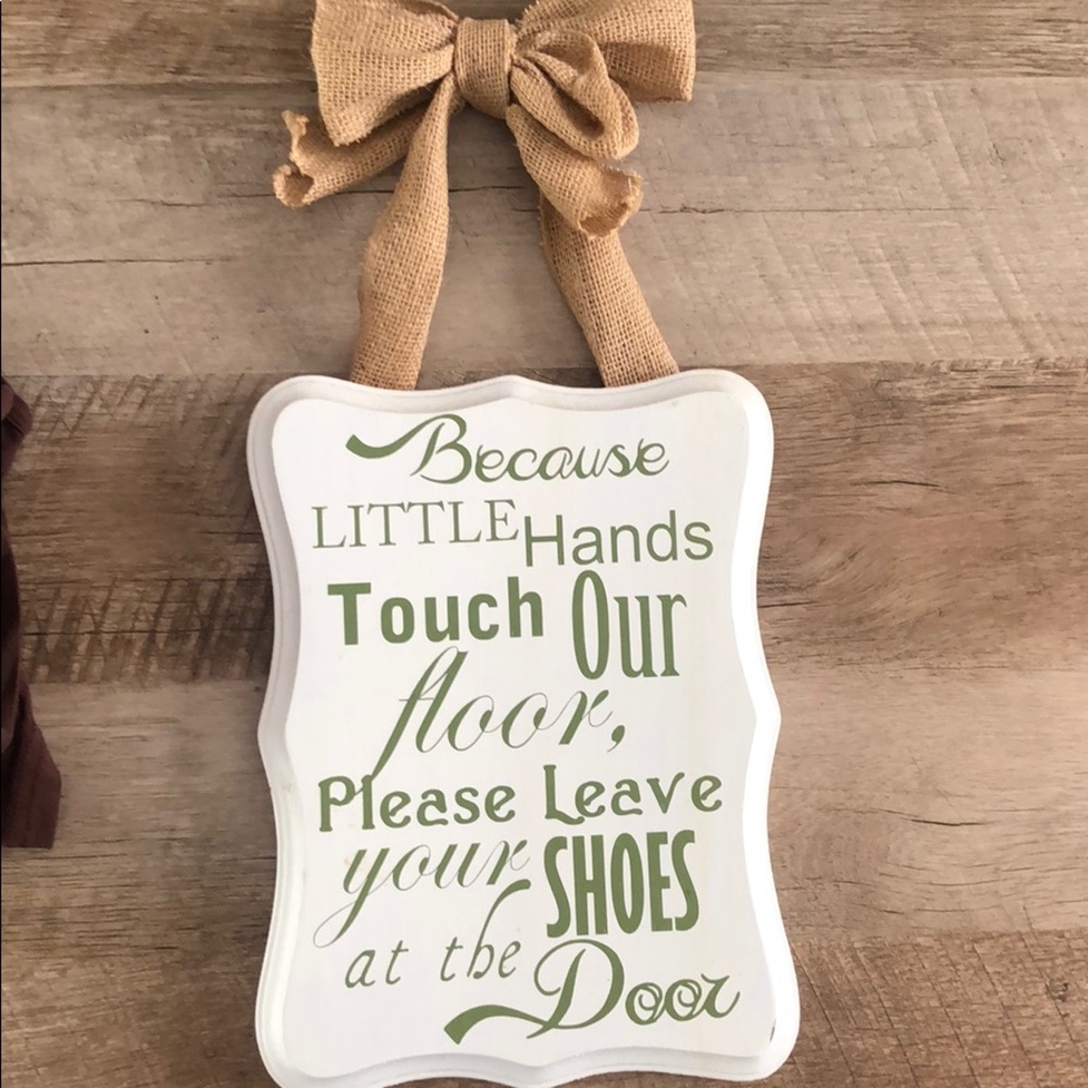 Hanging sign